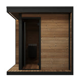 SaunaLife Model GL6 Outdoor Sauna Kit – Garden Luxury Series, Up to 6 Persons, Thermo-Spruce