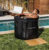 SAUNABOX® Ultimate Recovery Bundle Pro – Infrared Sauna + Cold Plunge Kit