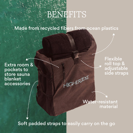 HigherDOSE Sauna Blanket Bag
