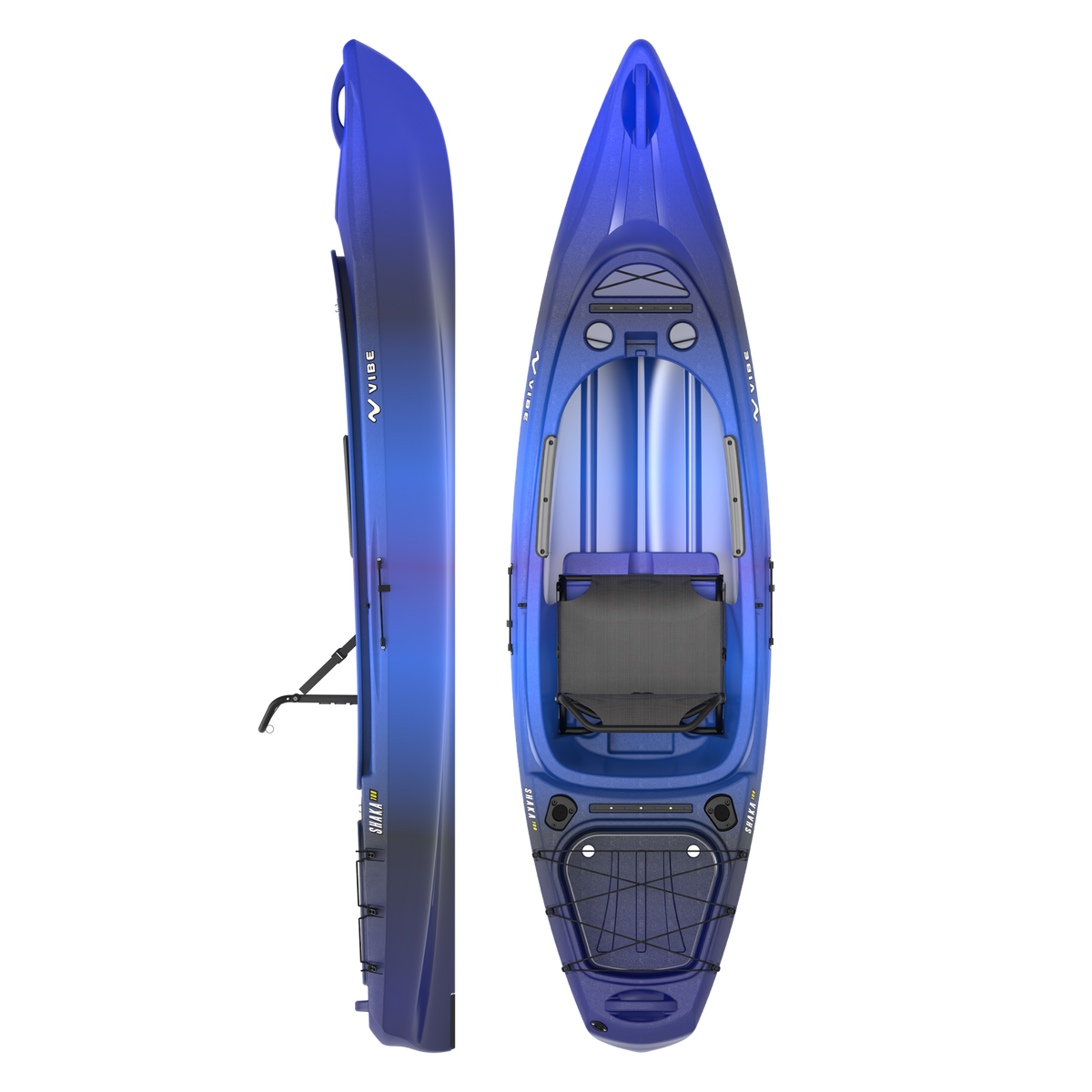 Vibe Kayaks Shaka 100 Sit-Inside Fishing & Recreational Kayak