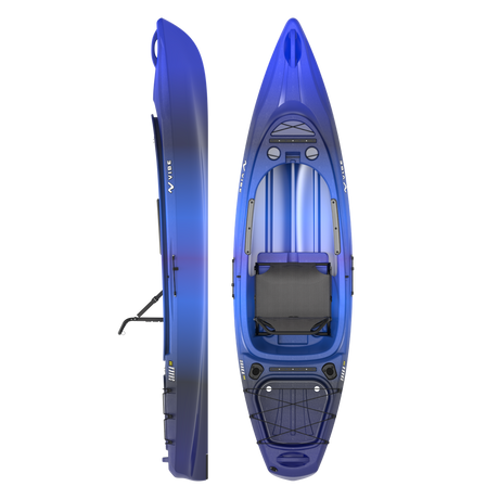 Vibe Kayaks Shaka 100 Sit-Inside Fishing & Recreational Kayak