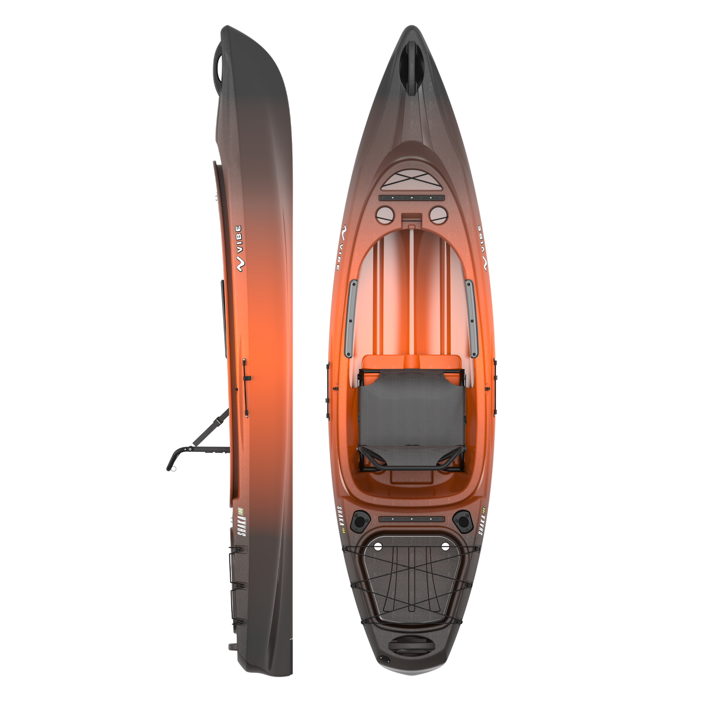 Vibe Kayaks Shaka 100 Sit-Inside Fishing & Recreational Kayak