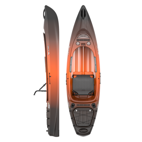 Vibe Kayaks Shaka 100 Sit-Inside Fishing & Recreational Kayak