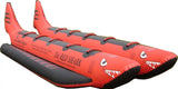 Island Hopper Red Shark 10 Person Elite Class Banana Boat Towable Tube
