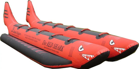 Island Hopper Red Shark 10 Person Elite Class Banana Boat Towable Tube