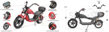SoverSky M10 Electric Scooter – 45 MPH Top Speed, 100 Mile Range, 3000W Motor