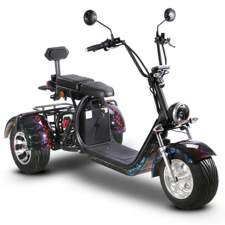 SoverSky T7.1/T7.2 Electric Fat Tire Trike – 2 kW Motor, Up to 25 mph, 70-Mile Range