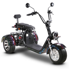 SoverSky T7.1/T7.2 Electric Fat Tire Trike – 2 kW Motor, Up to 25 mph, 70-Mile Range