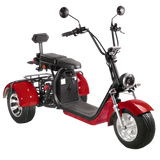 SoverSky T7.1/T7.2 Electric Fat Tire Trike – 2 kW Motor, Up to 25 mph, 70-Mile Range