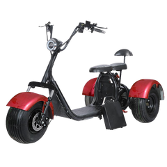 SoverSky T7.0 Electric Fat Tire Trike Scooter – 2000 W, 60 V 20 Ah (Up to 35 mi Range)