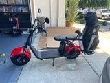 SoverSky X7 Fat Tire Two‑Wheel Golf Scooter | Power, Style & Performance