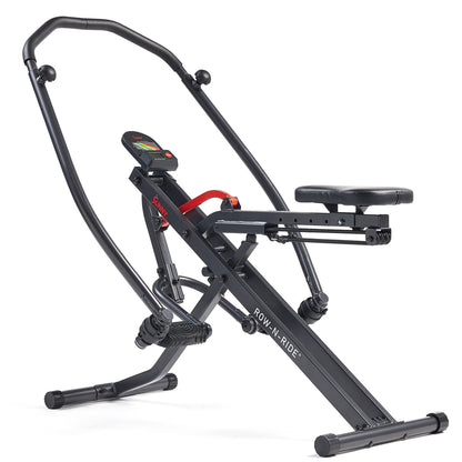 Sunny Health & Fitness Full Body Adjustable Multifunction Smart Row-N-Ride® Trainer