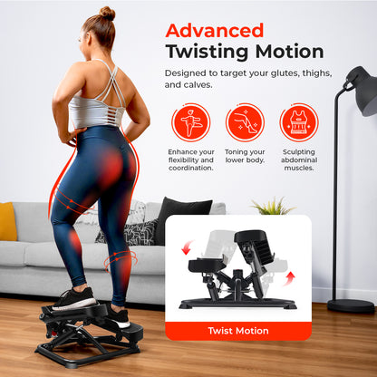 Sunny Health & Fitness Smart Twist Stepper Machine