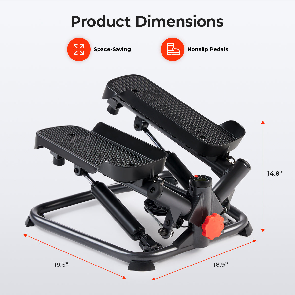 Sunny Health & Fitness Smart Twist Stepper Machine