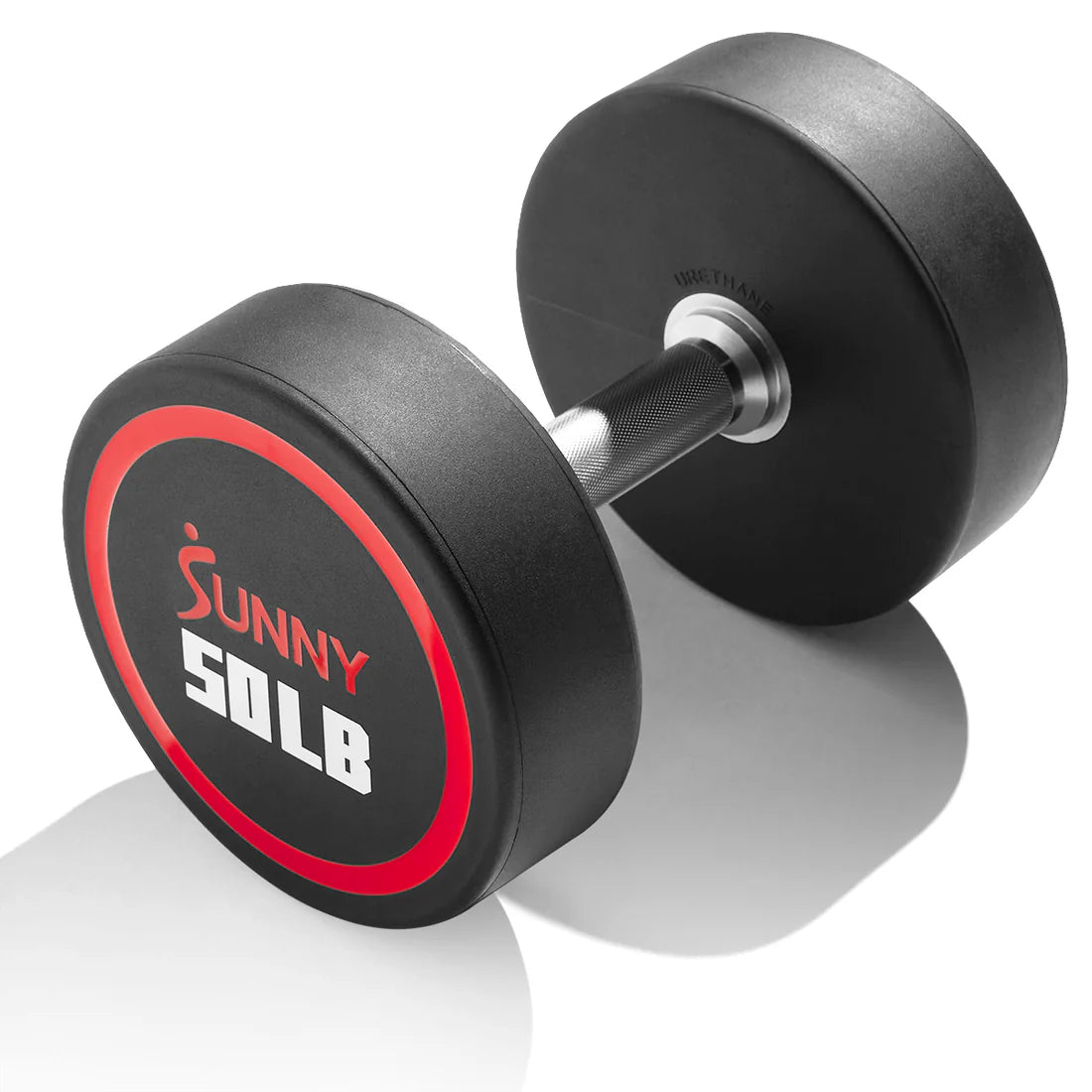 Sunny Health & Fitness Signature Style Polyurethane Round Dumbbell