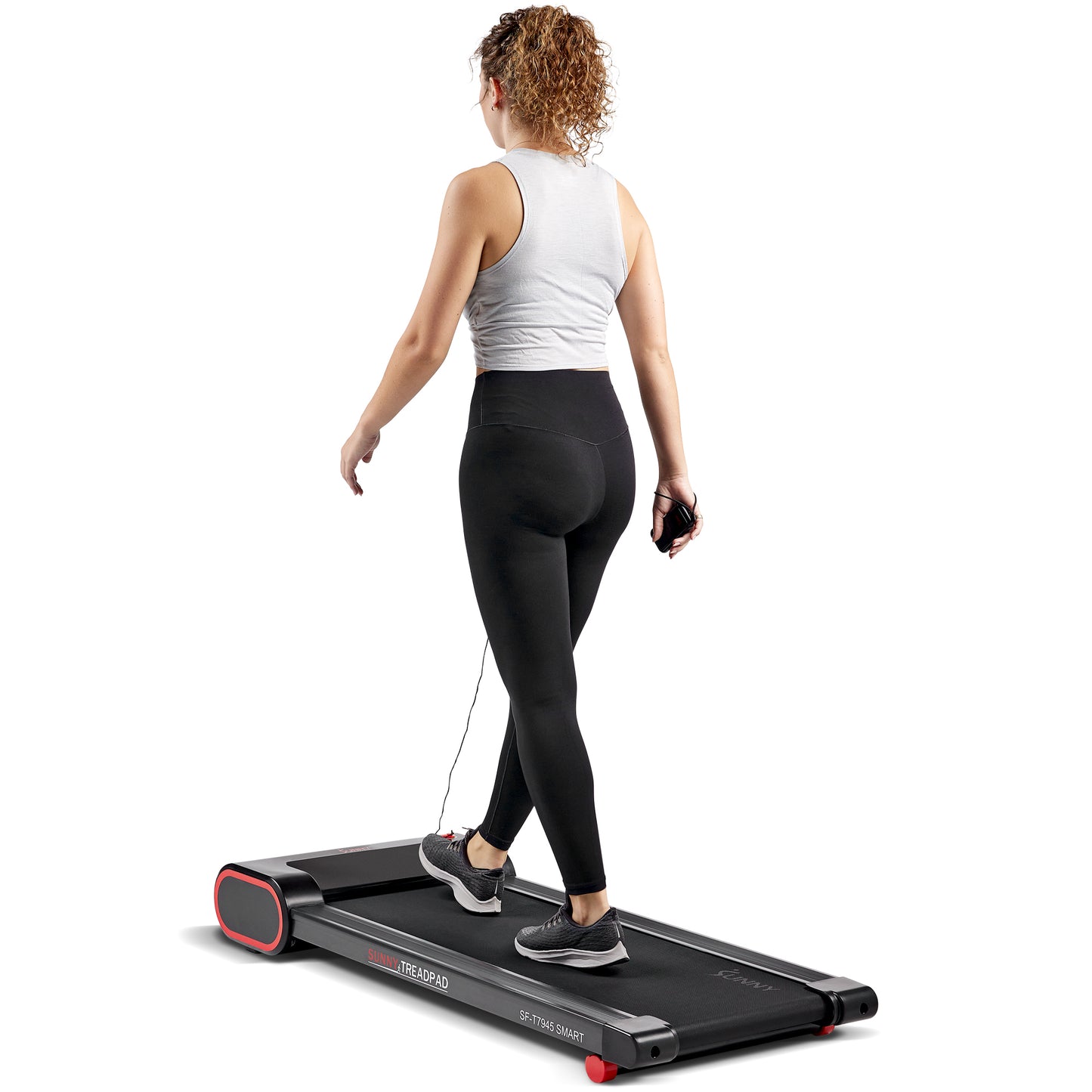 Sunny Health & Fitness Smart Slim Under Desk Walking Treadpad