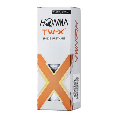 Honma TW-X Golf Balls – 12-Pack (3-Ball x 4 Sleeves), 3-Piece Urethane