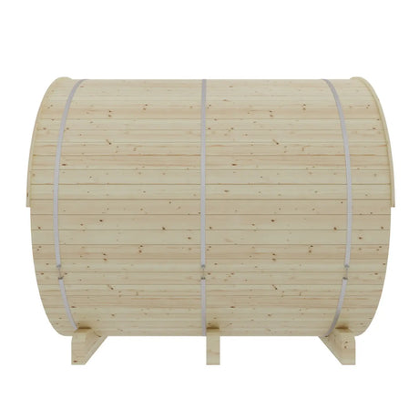 Tampere Finnish Barrel Sauna with WiFi Heater - Finnish Sauna Builders