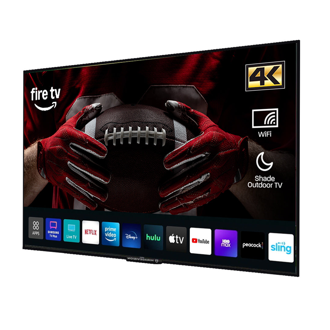 The Outdoor TV by MirageVision – 55" 4K w/ Fire TV Apps