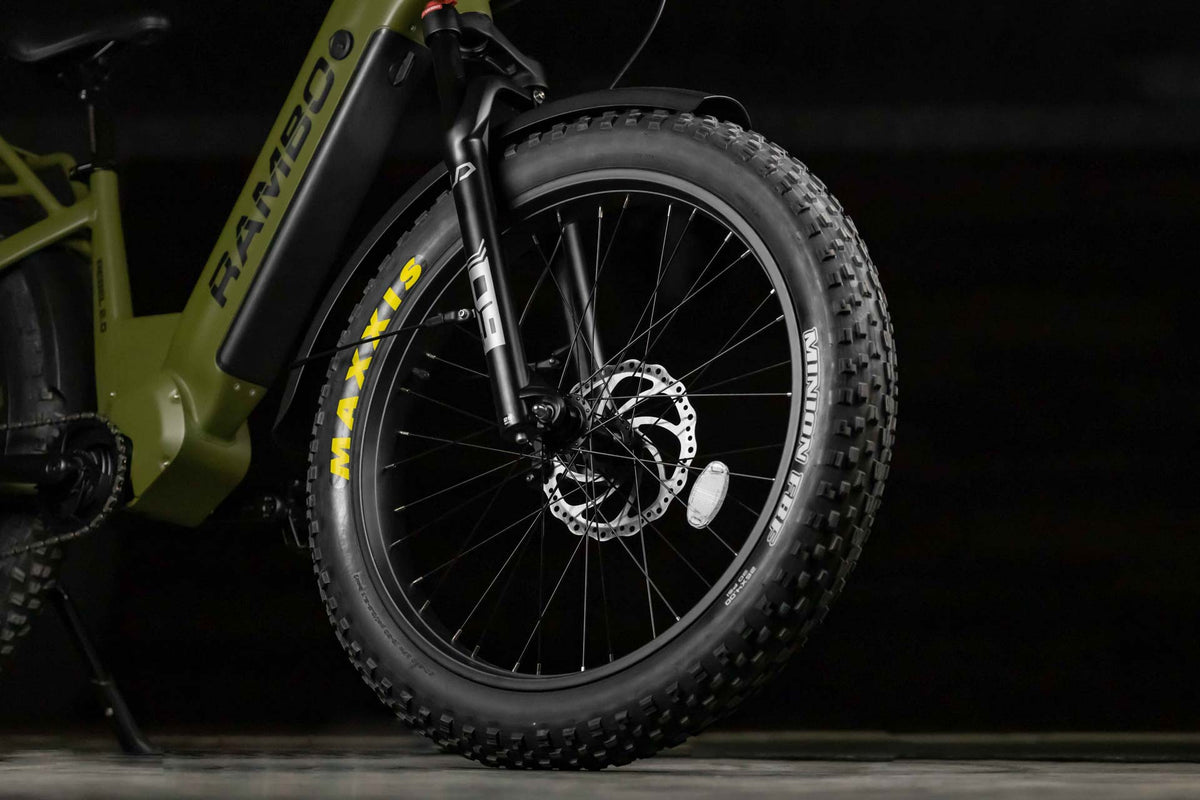Rambo - Rebel 2.0 1000W Mid Drive Electric Hunting Bike - REB2.0