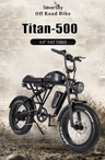 SoverSky Titan 500 Electric Fat Tire Bike – Shimano 7-Speed, 35-Mile Range