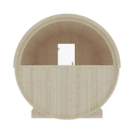 Turku Finnish Barrel Sauna with Terrace and WiFi Heater - Finnish Sauna Builders