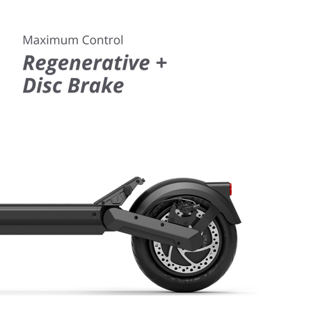 VMAX VX2 Hub Electric Scooter – 34 MPH Long-Range Performance Scooter with Full Suspension