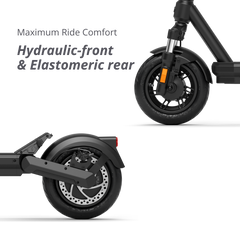 VMAX VX2 Hub Electric Scooter – 34 MPH Long-Range Performance Scooter with Full Suspension