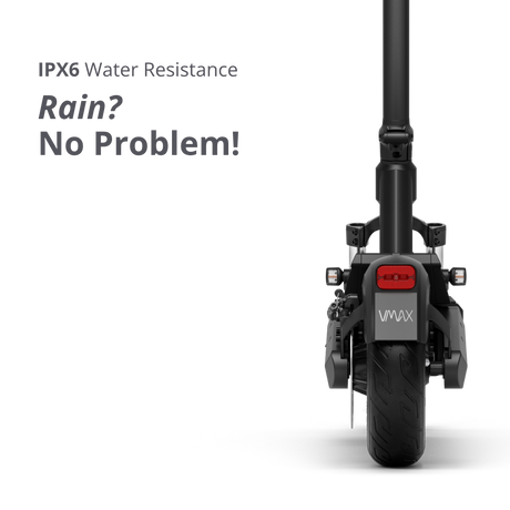 VMAX VX2 Hub Electric Scooter – 34 MPH Long-Range Performance Scooter with Full Suspension