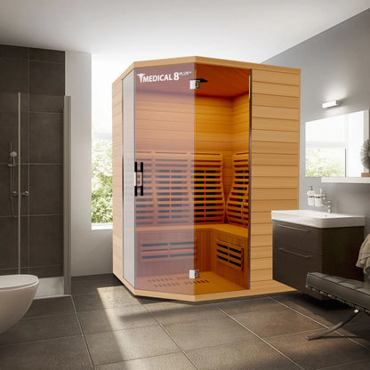 Medical Saunas- Medical 8 Plus Ultra Full Spectrum (6 Person)