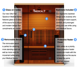 Medical Saunas Medical 7 Ultra Full Spectrum