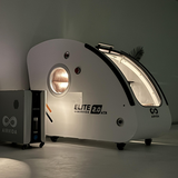 Airvida Elite 1.3–2.0 ATA Hard Shell Sitting Hyperbaric Chamber — Stainless Steel Wellness System