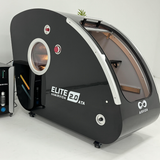 Airvida Elite 1.3–2.0 ATA Hard Shell Sitting Hyperbaric Chamber — Stainless Steel Wellness System