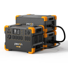 PECRON E2000LFP Expandable Portable Power Station – 2000W, 1920Wh LiFePO4, 1300W Solar Charging