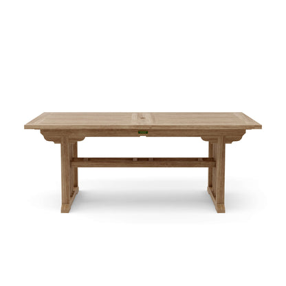 Anderson Teak Sahara 106″ Rectangular Double Extension Table [TBX-106RD]
