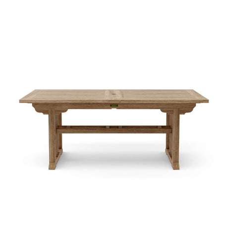 Anderson Teak Sahara 106″ Rectangular Double Extension Table [TBX-106RD]