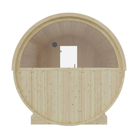 Vassa Finnish Barrel Sauna with WiFi Heater - Finnish Sauna Builders