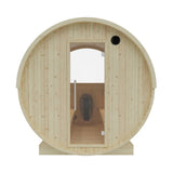 Vassa Finnish Barrel Sauna with WiFi Heater - Finnish Sauna Builders