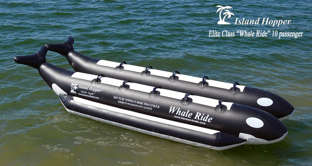 Island Hopper Whale Ride 10 Person Elite Class Banana Boat Towable Tube