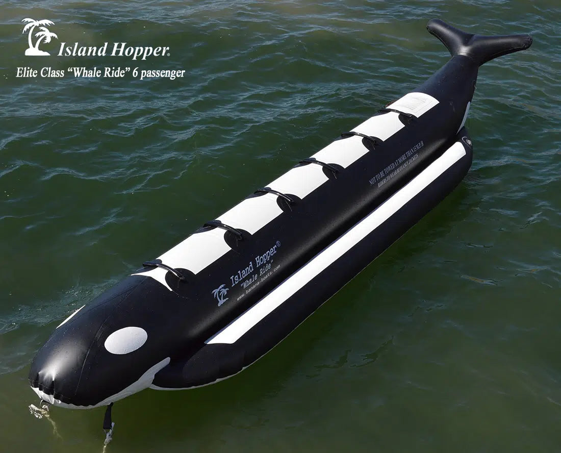 Island Hopper Whale Ride 6 Person Elite Class Banana Boat Towable Tube