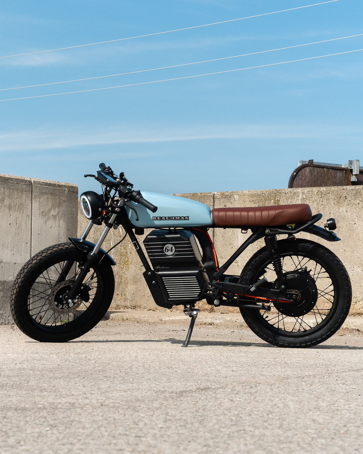 Beachman '64 Electric Café Racer E-Bike