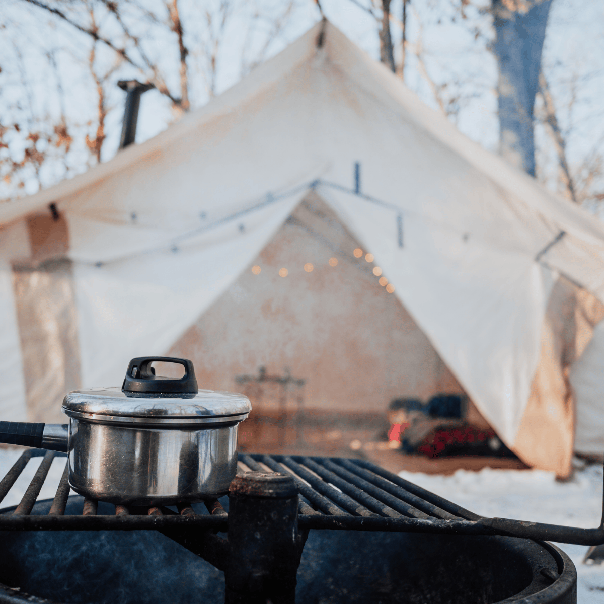 WhiteDuck Outdoors 16'x24' Alpha Wall Tent | 4-Season Canvas Tent