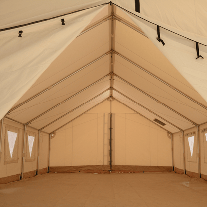WhiteDuck Outdoors 16'x24' Alpha Wall Tent | 4-Season Canvas Tent