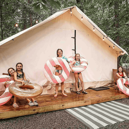 WhiteDuck Outdoors 16'x24' Alpha Wall Tent | 4-Season Canvas Tent