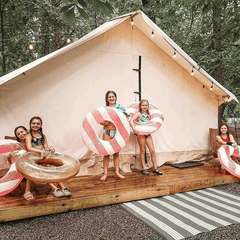 WhiteDuck Outdoors 16'x24' Alpha Wall Tent | 4-Season Canvas Tent