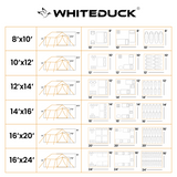WhiteDuck Outdoors 16'x20' Alpha Wall Tent