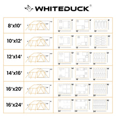 WhiteDuck Outdoors 14'x16' Alpha Pro Wall Tent