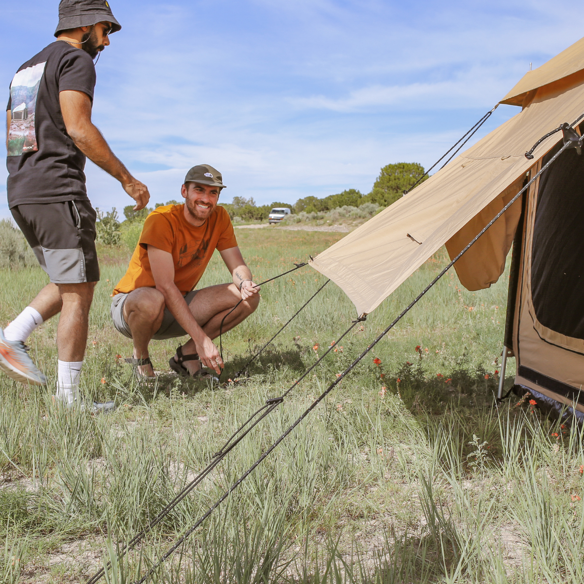 WhiteDuck Outdoors 18' Altimus Bell Tent | 4-Season Luxury Camping Tent