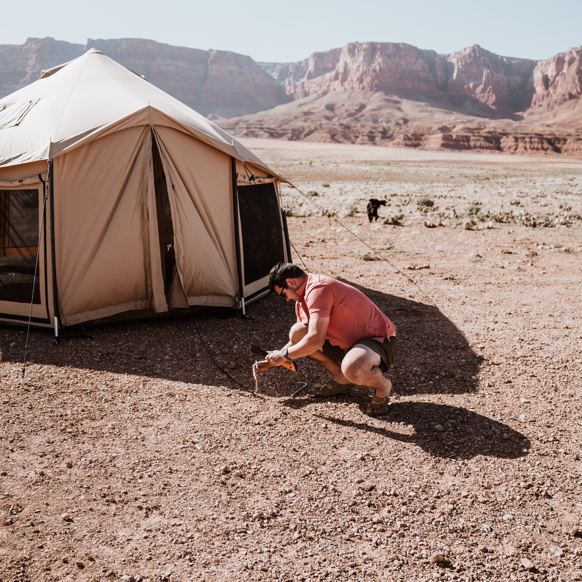 WhiteDuck Outdoors 18' Altimus Bell Tent | 4-Season Luxury Camping Tent