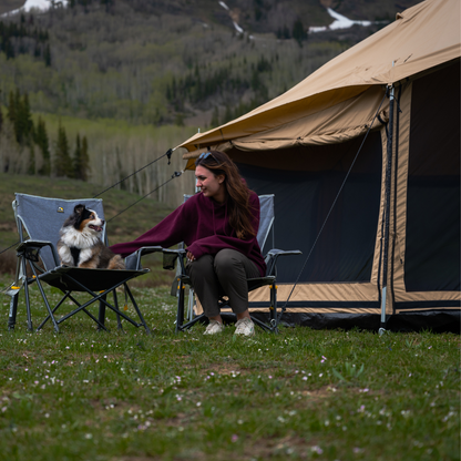 WhiteDuck Outdoors 18' Altimus Bell Tent | 4-Season Luxury Camping Tent